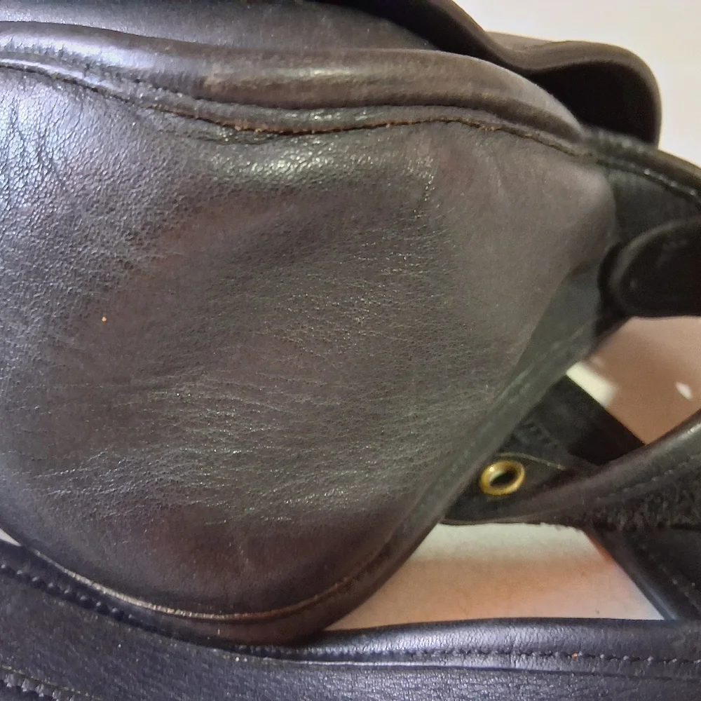 Vintage Coach Patricia Legacy Black Leather Crossbody Bag 9951 - Picture 12 of 12